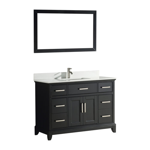 Red Barrel Studio® Valor 48'' Free Standing Single Bathroom Vanity with